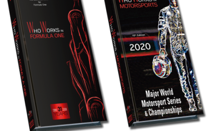 Who Works in Formula One & Who Works in Motorsports: 2020 Editions; Now Available
