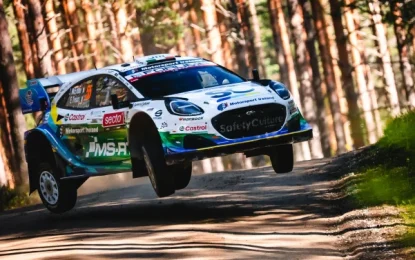 M-Sport Ford World Rally Team driver Josh McErlean secures seventh overall on Rally Finland